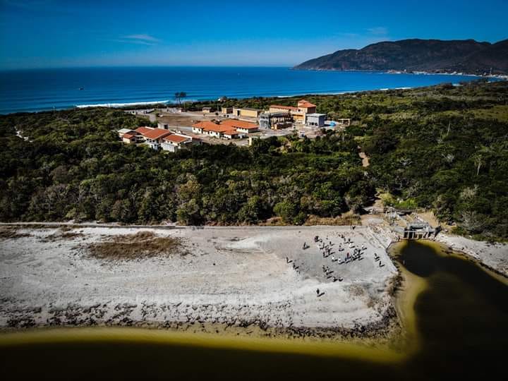 Moradores da Lagoa do Peri programaram ato pela preserva&ccedil;&atilde;o da regi&atilde;o – Foto: Reprodu&ccedil;&atilde;o/Facebook/ND
