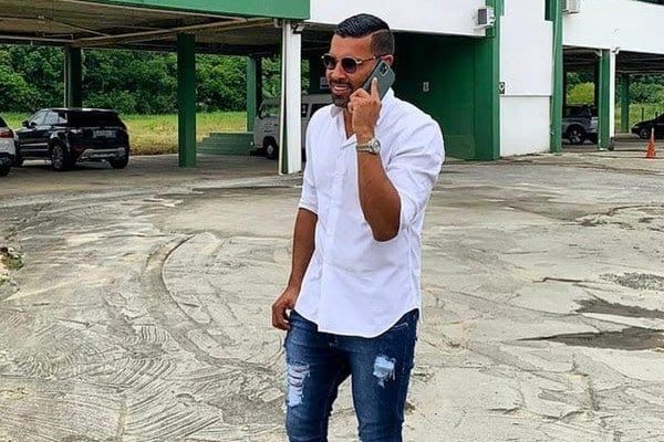 André Santos visita CT Romeu Georg, em Blumenau – Foto: Divulgação