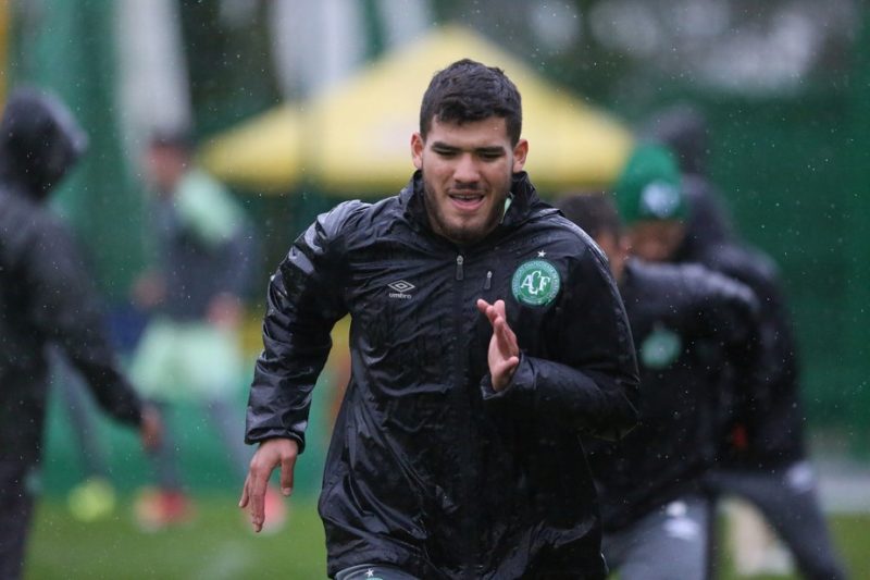 Bruno Silva foi oficializado pelo clube nesta segunda-feira – Foto: Chapecoense/ND