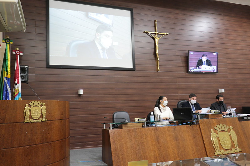 Sess&atilde;o da C&acirc;mara de Vereadores de Florian&oacute;polis – Foto: CMF/Divulga&ccedil;&atilde;o/ND