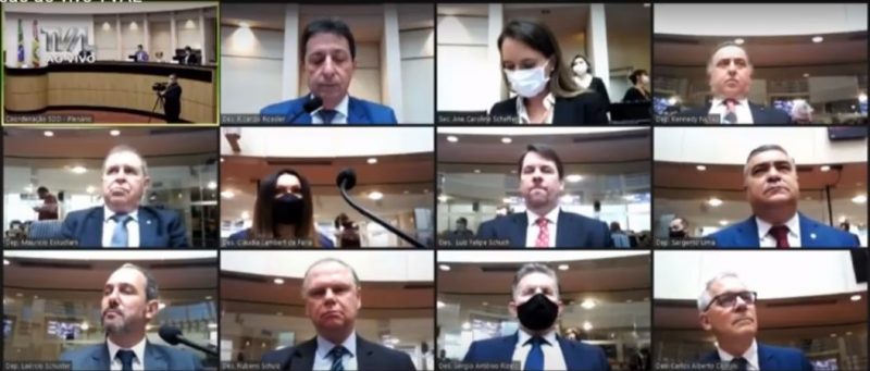 Tribunal julga impeachment de Mois&eacute;s e vice sorteia relator – Foto: ALESC