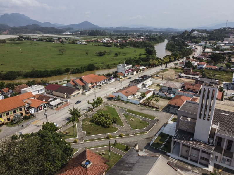 Município de Canelinha, na Grande Florianópolis – Foto: Anderson Coelho/ND