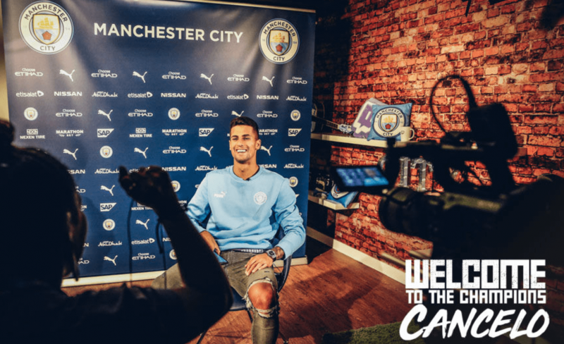 João Cancelo não vingou no Manchester City de Pep Guardiola