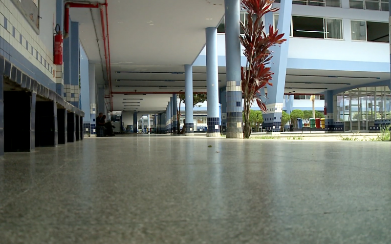 Pais e escolas fazem manifesta&ccedil;&atilde;o em Blumenau pelo retorno das aulas – Foto: Alexandre de Oliveira / NDTV