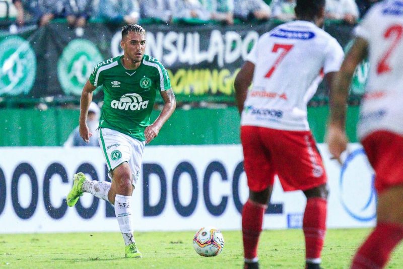 Na primeira fase do Campeonato Catarinense o Brusque venceu por 1 a 0 – Foto: M&aacute;rcio Cunha / ACF