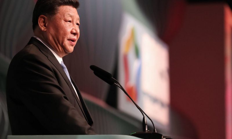 Presidente da china fala sobre perfuração dos cientistas 