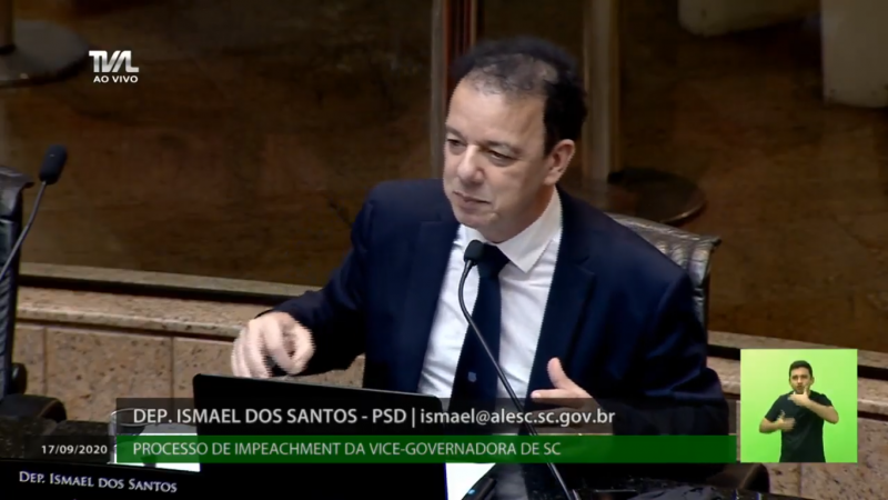 Deputado Ismael dos Santos (PSD) – Foto: TVAL/Divulga&ccedil;&atilde;o/ND