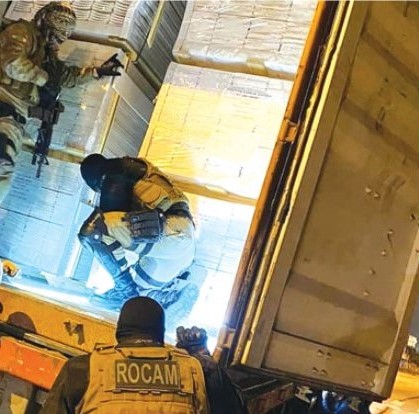 A carga avaliada em 75 milh&otilde;es seria possivelmente exportada para outro pa&iacute;s – Foto: Reprodu&ccedil;&atilde;o internet