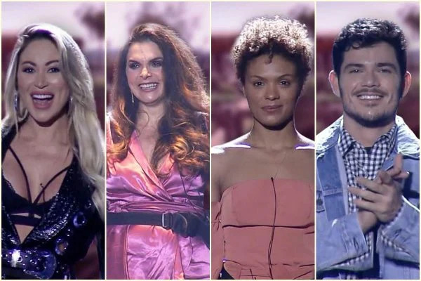 Carol Narizinho, Lu&iacute;za Ambiel, Lidi Lisboa e JP Gad&ecirc;lha formam a segunda Ro&ccedil;a – Foto: Divulga&ccedil;&atilde;o/Record TV