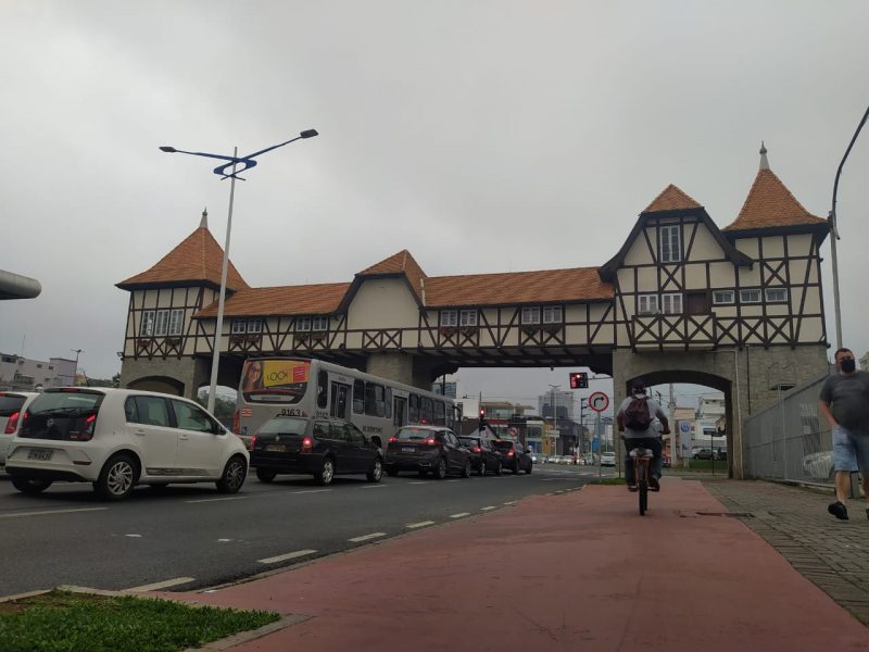 Sol pode aparecer em Blumenau nesta ter&ccedil;a-feira (29), mas sempre sob a presen&ccedil;a de nuvens – Foto: Vinicius Bretzke/NDTV