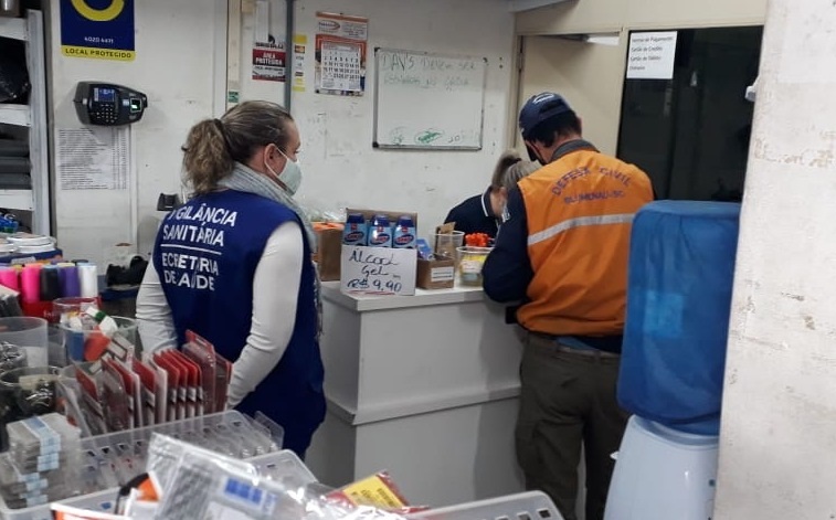 For&ccedil;a-tarefa j&aacute; atendeu mais de 2,5 mil ocorr&ecirc;ncias em Blumenau – Foto: Divulga&ccedil;&atilde;o/Prefeitura de Blumenau