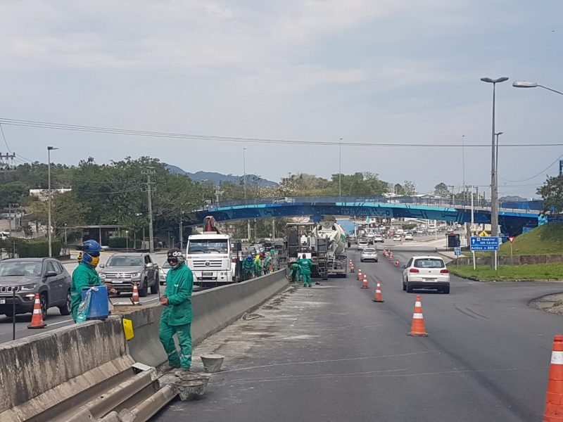 Obras na SC-401 come&ccedil;aram na manh&atilde; deste s&aacute;bado – Foto: PMRv/Divulga&ccedil;&atilde;o