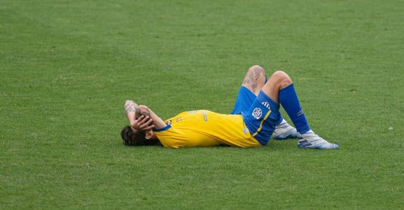 Goleada diante do Sampaio Corr&ecirc;a foi o momento mais “cr&iacute;tico” da temporada – Foto: Roberto Zacarias/Mafalda Press/ND