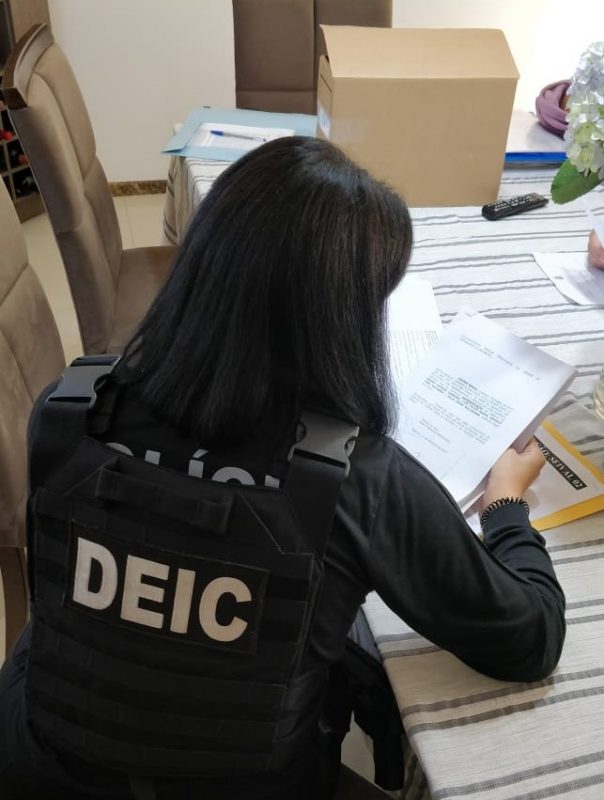 Opera&ccedil;&atilde;o Seival 2 realizou o total de 149 ordens judiciais em Santa Catarina – Foto: DEIC&nbsp;– Foto: DEIC