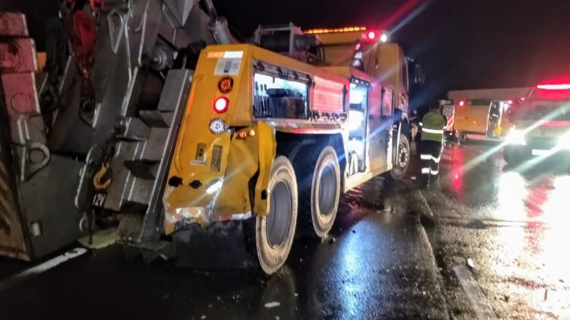 Ao todo, seis pessoas ficaram feridas na colis&atilde;o – Foto: Jonathan Rocha/NDTV
