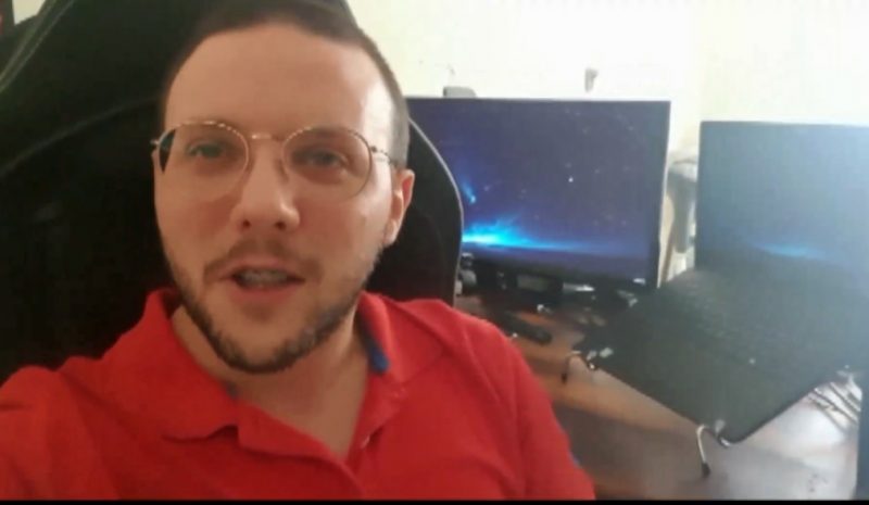 Yuri Ghensev, 30 anos, de São Paulo – Foto: Reprodução NDTV