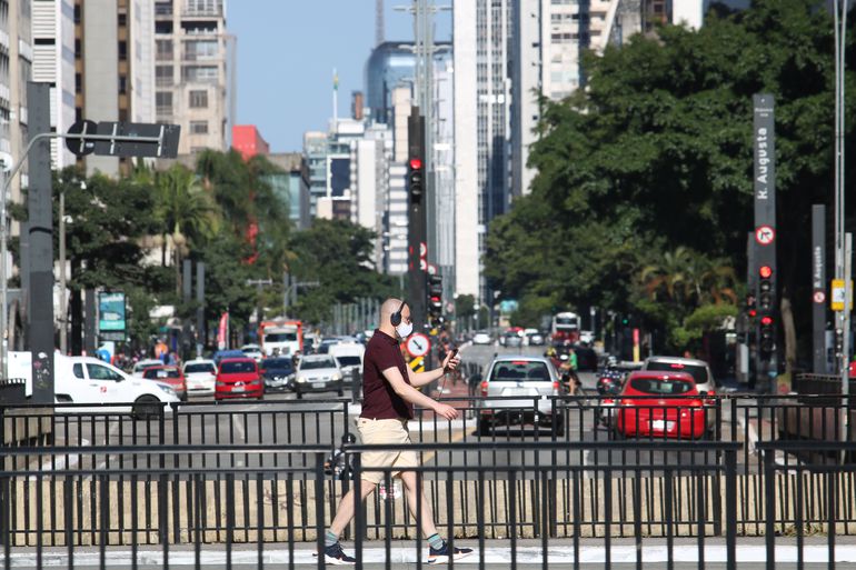 Governo de Santa Catarina tirou a obriga&ccedil;&atilde;o do uso de m&aacute;scara em todo o territ&oacute;rio – Foto: Rovena Rosa/Ag&ecirc;ncia Brasil/ND