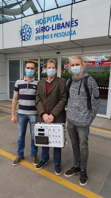 Dia do teste no Hospital S&iacute;rio Liban&ecirc;s – Foto: Saulo G&uuml;ths/Arquivo/ND