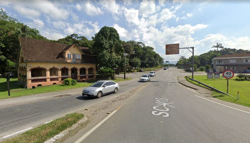 Bairro Dona Francisca n&atilde;o possui nenhum caso ativo da doen&ccedil;a – Foto: Reprodu&ccedil;&atilde;o/Google Maps
