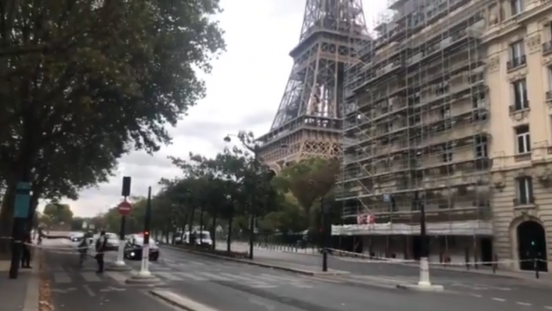 A torre foi evacuada – Foto: Twitter/Reprodu&ccedil;&atilde;o