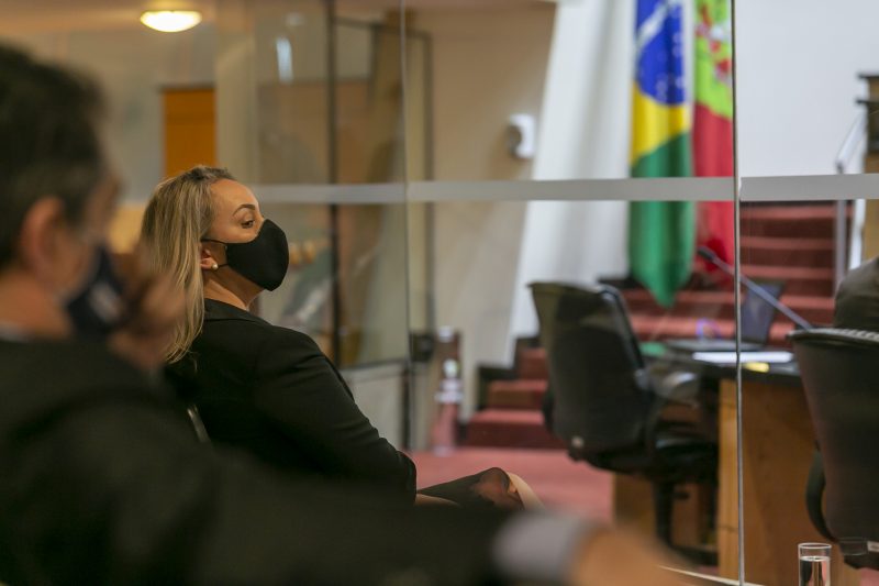 Vice-governadora Daniela Reinehr (sem partido) – Foto: F&aacute;bio Queiroz /Ag&ecirc;ncia AL