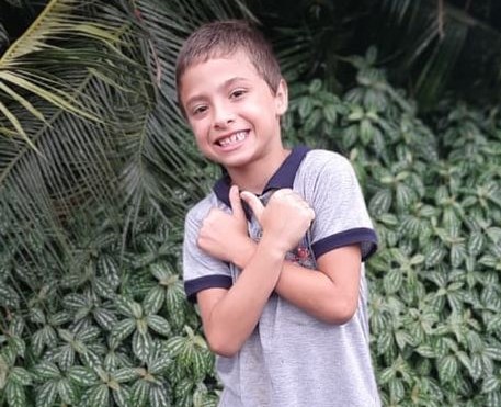 Gustavo Henrique Pereira de Carvalho tinha 9 anos e morreu atropelado por um caminh&atilde;o em Joinville – Foto: Redes Sociais/Divulga&ccedil;&atilde;o