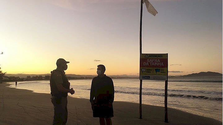 MPF reconhece regulamenta&ccedil;&atilde;o de consenso entre pescadores e surfistas – Foto: Divulga&ccedil;&atilde;o/PMSC/ND