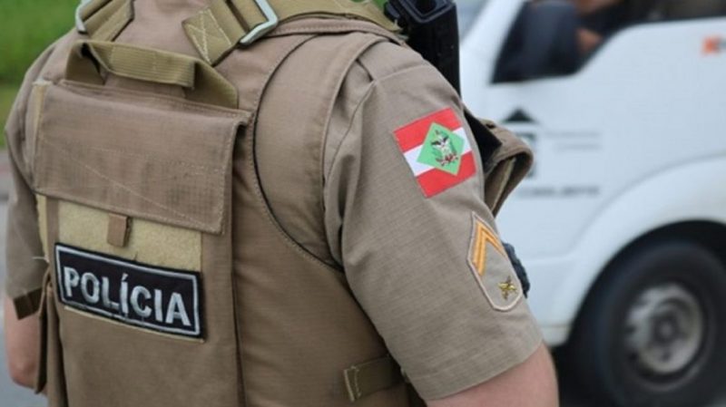 O que motivou o golpe de faca não foi informado pela polícia – Foto: Polícia Militar SC