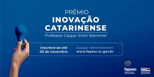 Inscri&ccedil;&otilde;es acontecem at&eacute; 3 de novembro atrav&eacute;s do site da Fapesc – Foto: Fapesc