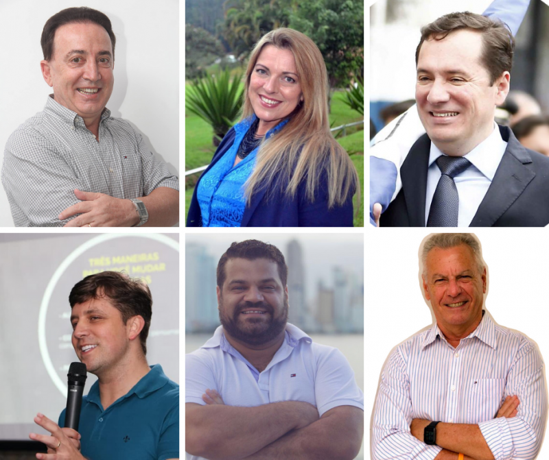 Quem s&atilde;o os pr&eacute;-candidatos a prefeitura de Balne&aacute;rio Cambori&uacute; – Foto: Reprodu&ccedil;&atilde;o