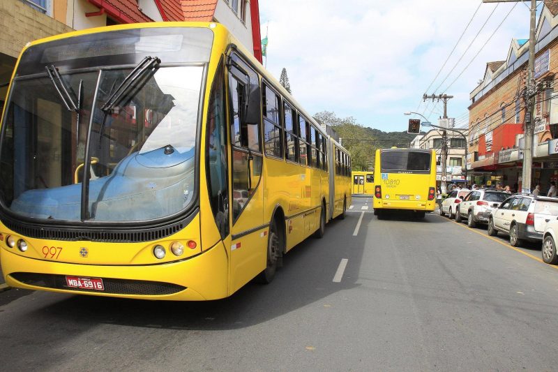 &Ocirc;nibus retornam &agrave;s atividades em Joinville – Foto: Divulga&ccedil;&atilde;o
