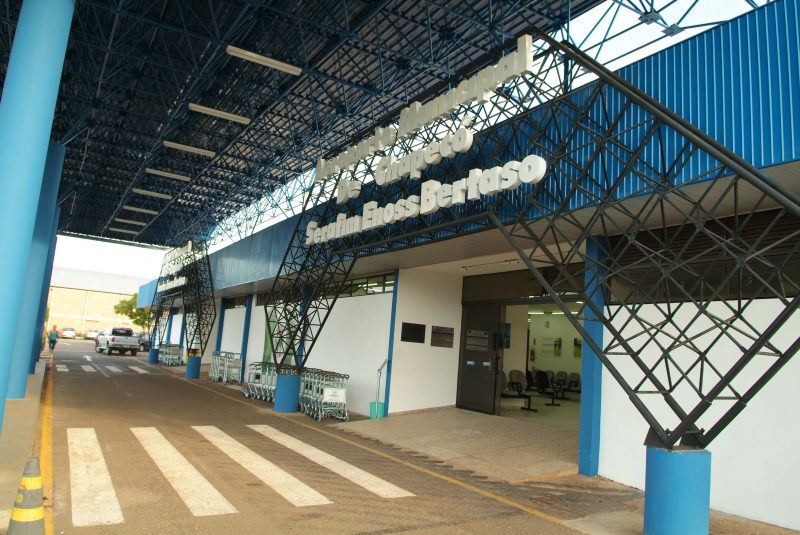 Prefeitura de Chapecó promoveu no início deste ano a licitação para a concessão do Aeroporto – Foto: Divulgação/ND