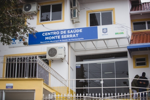  Centro de Saúde no bairro Monte Serrat em Florianópolis