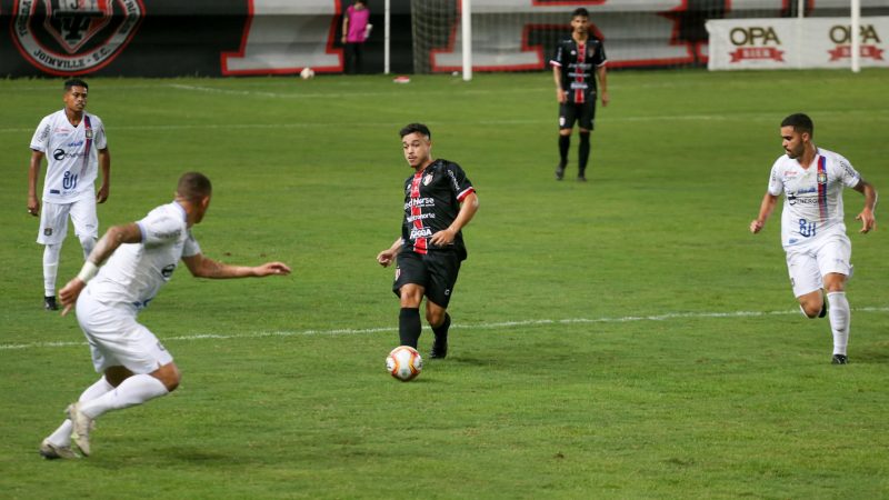 Com a vit&oacute;ria, o JEC dorme na vice-lideran&ccedil;a do grupo 8 – Foto: Vitor Forcellini/JEC