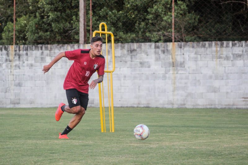 Romarinho marcou o gol da vit&oacute;ria no jogo-treino contra o Barra, nesta ter&ccedil;a-feira (6) – Foto: Arquivo/JEC/Divulga&ccedil;&atilde;o