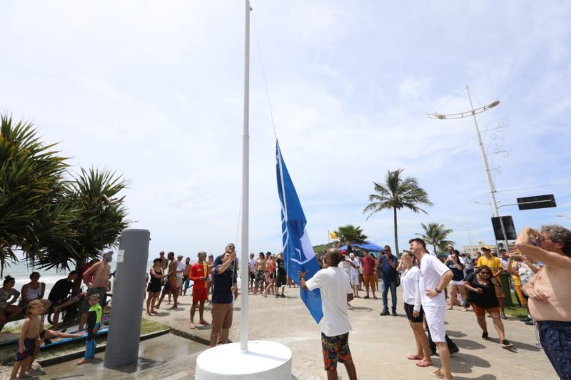 Hasteamento da Bandeira Azul 