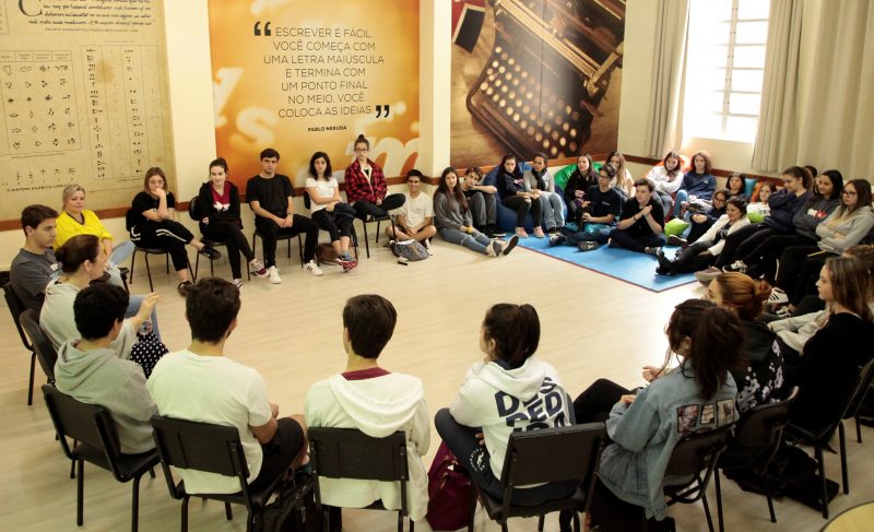 Laboratório de escrita prepara alunos para provas e criação de texto – Foto: Acervo Colégio Catarinense