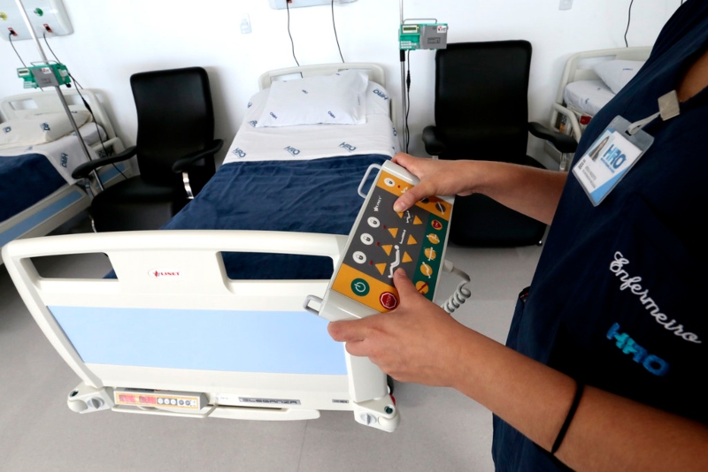 HRO inaugurou no in&iacute;cio do ano nova ala. – Foto: Mauricio Vieira/Secom/ND