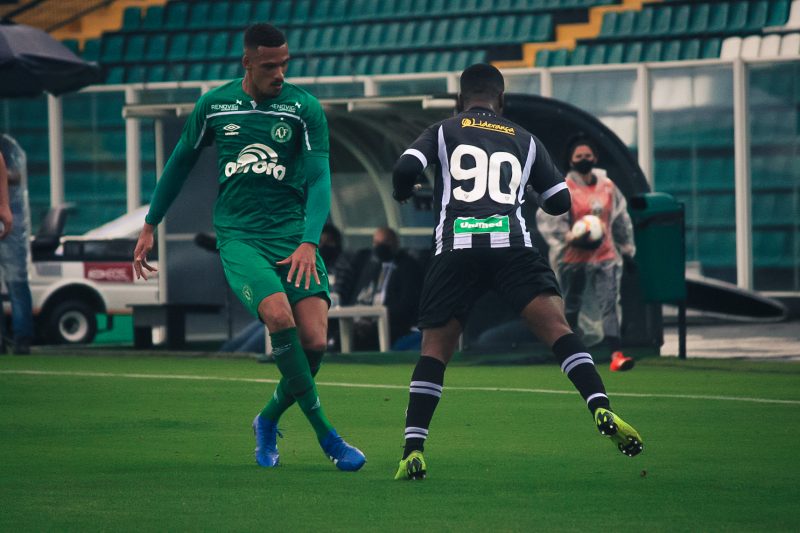 Figueirense e Chape ficaram no 0 a 0 no Scarpelli – Foto: Patrick Floriani/FFC/ND