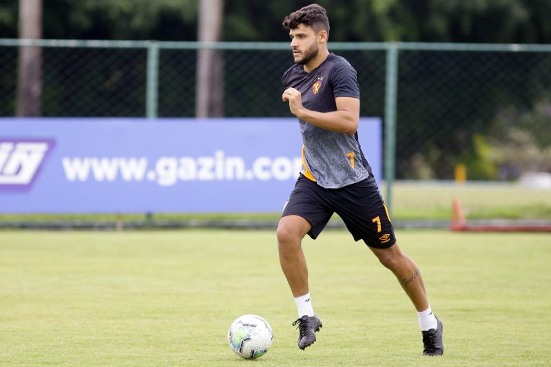 Ronaldo, em treinamento com a camisa do Sport Recife – Foto: Sport Recife/divulga&ccedil;&atilde;o