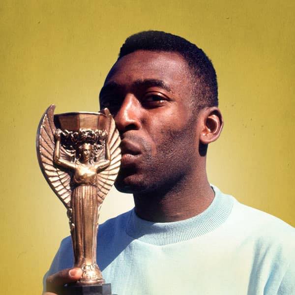 Pel&eacute; &eacute; eterno.. – Foto: Pel&eacute;/M&iacute;dia Social/ND