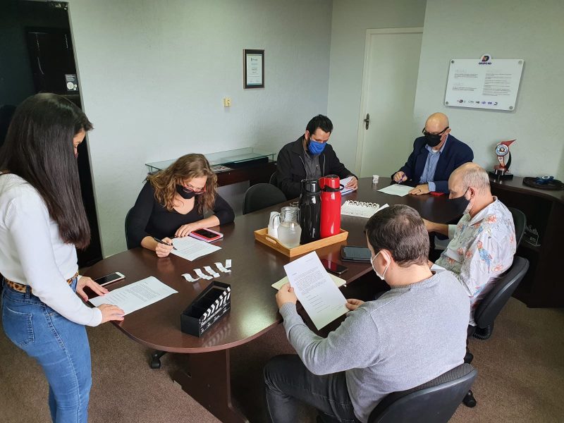 NDTV Record entrevista candidatos &agrave; prefeitura de Itaja&iacute; – Foto: NDTV
