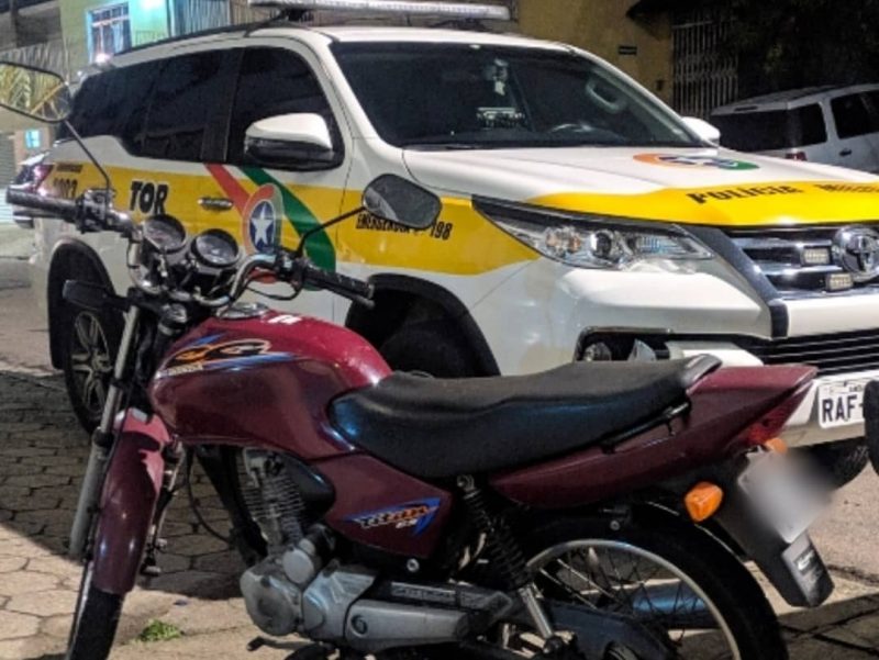 Homem roubou motocicleta e a utilizou em mais dois assaltos – Foto: Divulga&ccedil;&atilde;o/PMRv