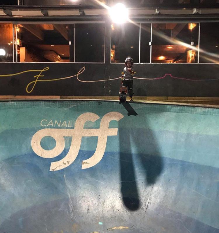 Conhe&ccedil;a o catarinense de quatro anos que est&aacute; encantando no skate – Foto: Arquivo pessoal/ND
