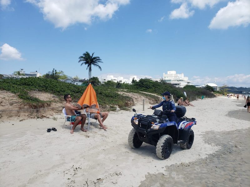 Florian&oacute;polis tem 48 ocorr&ecirc;ncias por descumprimento de medidas sanit&aacute;rias no feriado – Foto: GMF/Divulga&ccedil;&atilde;o