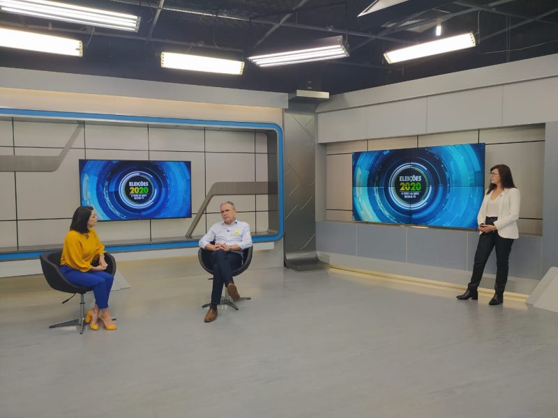 Entrevista foi exibida no programa Balan&ccedil;o Geral – Foto: Juliane Guerreiro/ND