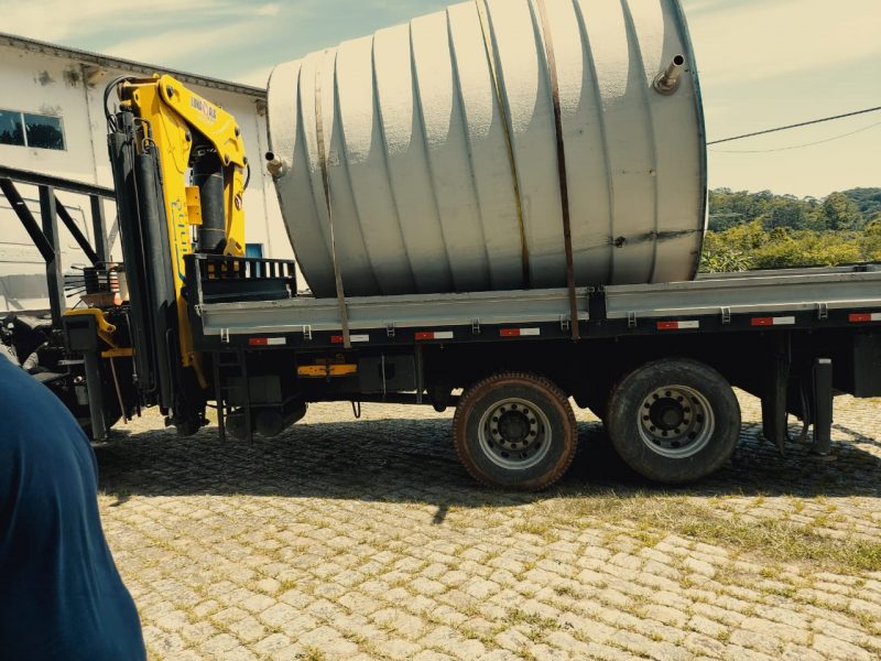 Caixas de &aacute;gua est&atilde;o sendo distribu&iacute;das pela cidade entre este s&aacute;bado (17) e domingo (18) – Foto: Divulga&ccedil;&atilde;o ND