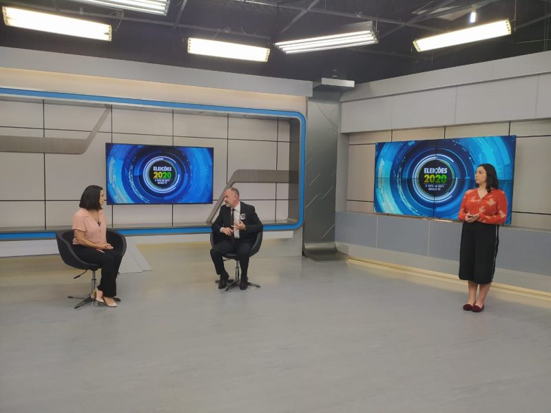 Entrevista foi transmitida no programa Balan&ccedil;o Geral – Foto: Juliane Guerreiro/ND