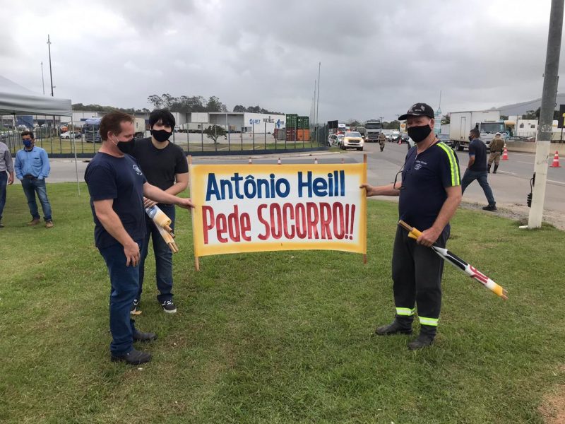 Popula&ccedil;&atilde;o pediu por melhorias na seguran&ccedil;a da rodovia Ant&ocirc;nio Heil, em Itaja&iacute;. – Foto: Isabela Corr&ecirc;a/ND Mais
