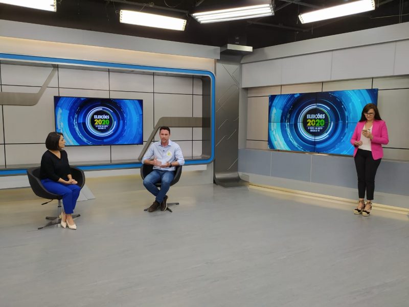 Entrevista foi transmitida no programa Balan&ccedil;o Geral – Foto: Juliane Guerreiro/ND